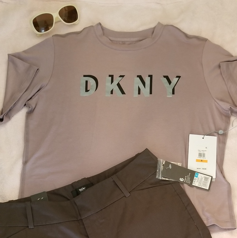 DKNY SPORT SHIRT AND SHORT PANTS SET WITH SUNGLASS